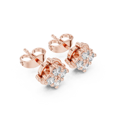 Earring 9#10050E@7 - Rose Gold - Image