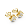 Earring 9#10050E@7 - Yellow Gold - Image