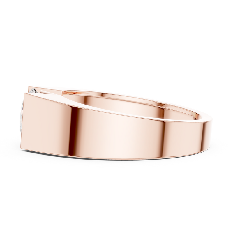 Ladies Ring 9#10050L@7 - Rose Gold - Image
