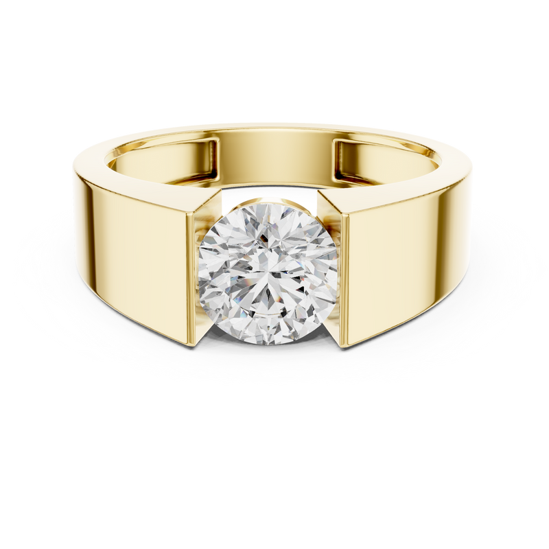 Ladies Ring 9#10050L@7 - Yellow Gold - Image