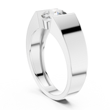 Ladies Ring 9#10050L@7 - White Gold - Image