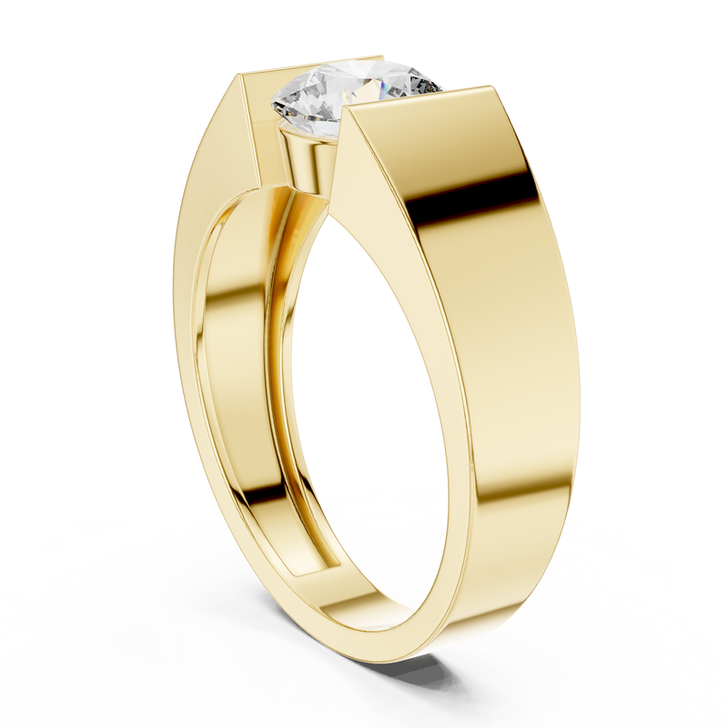 Ladies Ring 9#10050L@7 - Yellow Gold - Image