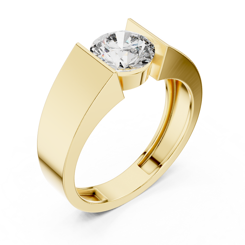 Ladies Ring 9#10050L@7 - Yellow Gold - Image