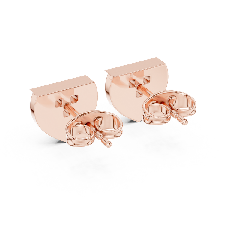 Earring 9#10051E@7 - Rose Gold - Image
