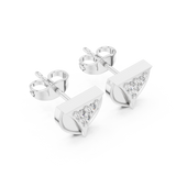 Earring 9#10051E@7 - White Gold - Image