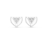 Earring 9#10051E@7 - White Gold - Image