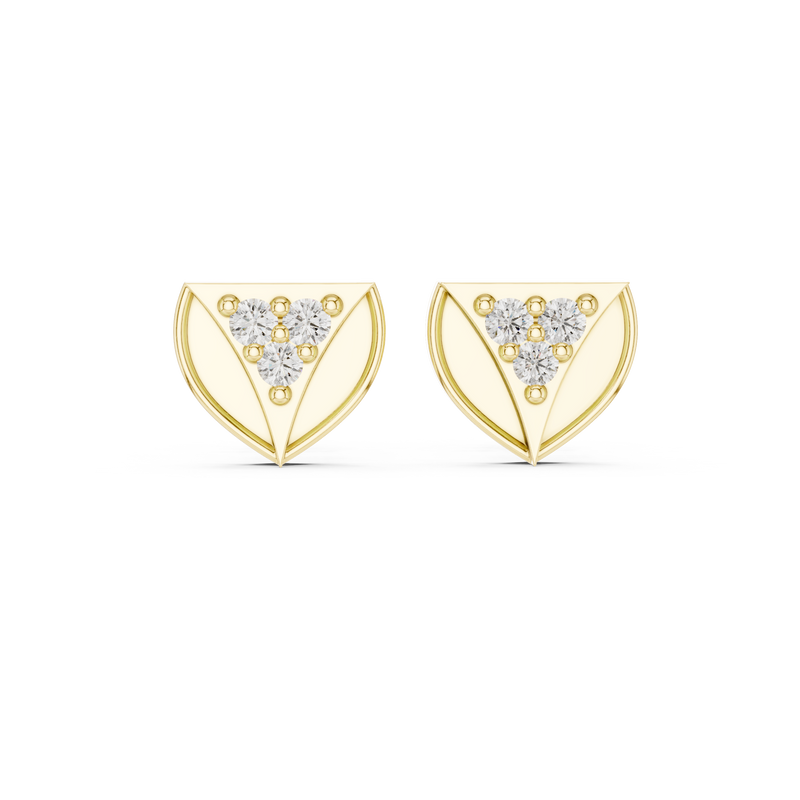Earring 9#10051E@7 - Yellow Gold - Image