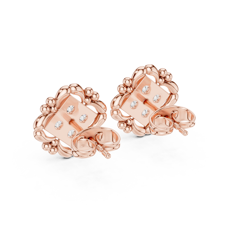 Earring 9#10052E - Rose Gold - Image