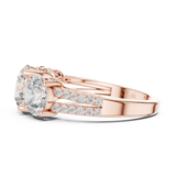 Ladies Ring 9#10052L - Rose Gold - Image