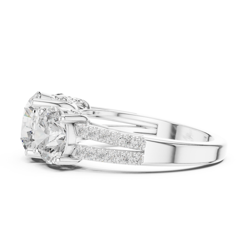 Ladies Ring 9#10052L - White Gold - Image