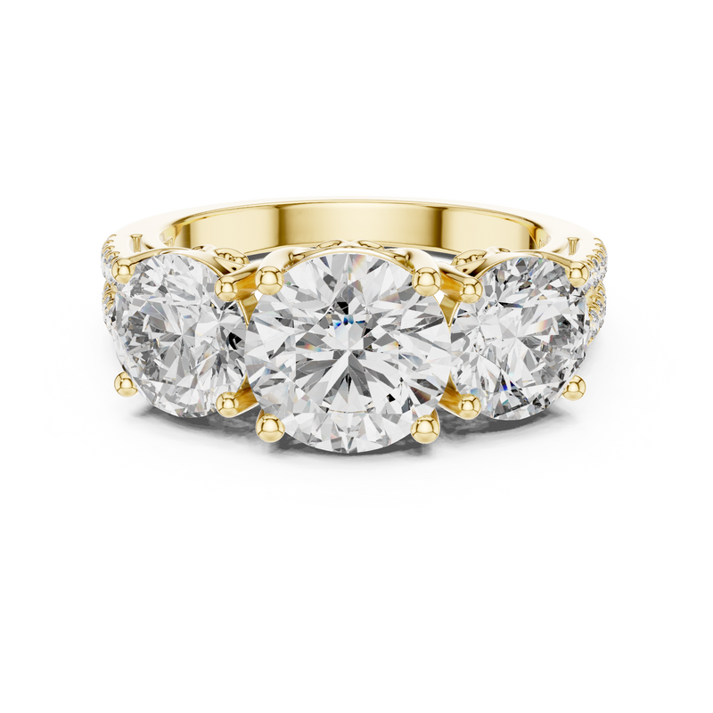 Ladies Ring 9#10052L - Yellow Gold - Image