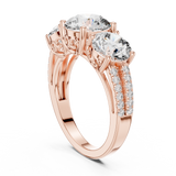 Ladies Ring 9#10052L - Rose Gold - Image