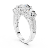 Ladies Ring 9#10052L - White Gold - Image