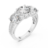 Ladies Ring 9#10052L - White Gold - Image