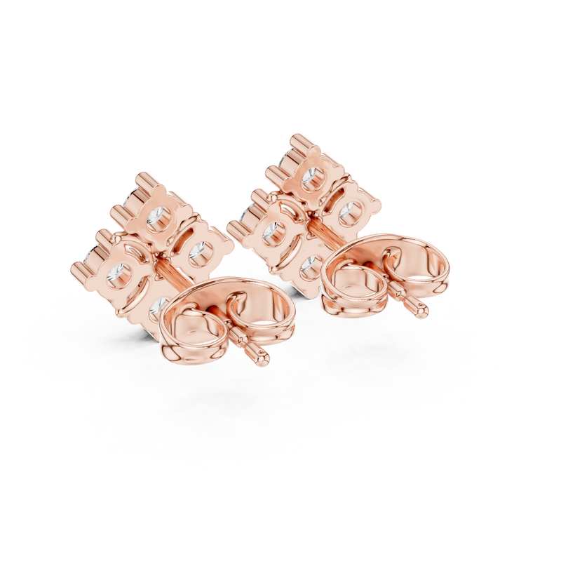 Earring 9#10053E - Rose Gold - Image