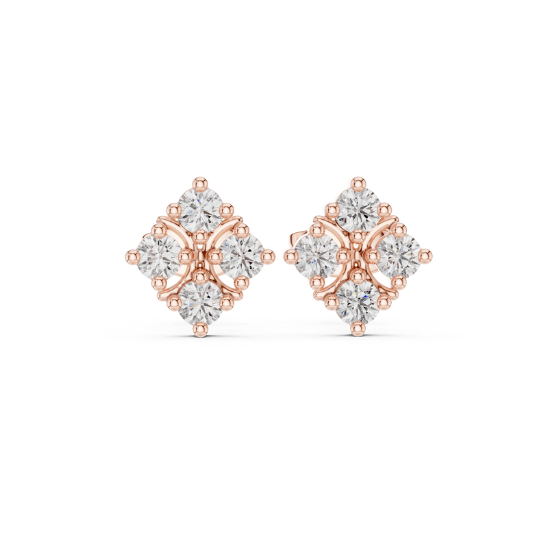 Earring 9#10053E - Rose Gold - Image