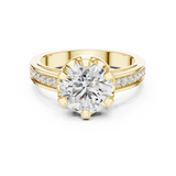 Ladies Ring 9#10053L@7 - Yellow Gold - Image