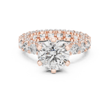 Ladies Ring 9#10054L - Rose Gold - Image