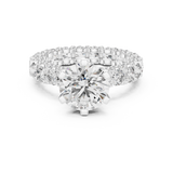 Ladies Ring 9#10054L - White Gold - Image