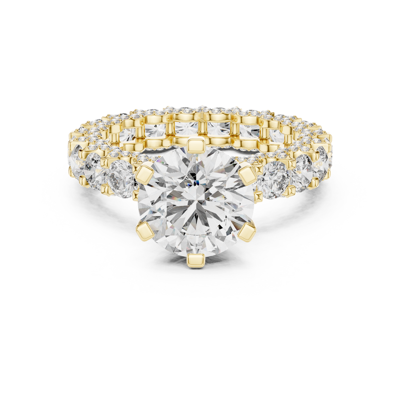 Ladies Ring 9#10054L - Yellow Gold - Image