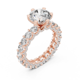 Ladies Ring 9#10054L - Rose Gold - Image