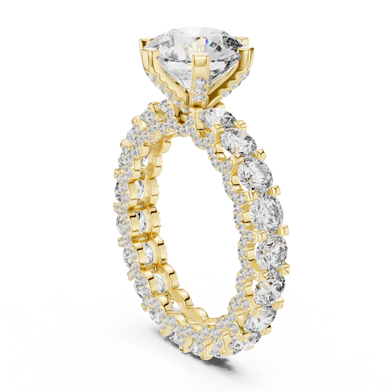 Ladies Ring 9#10054L - Yellow Gold - Image
