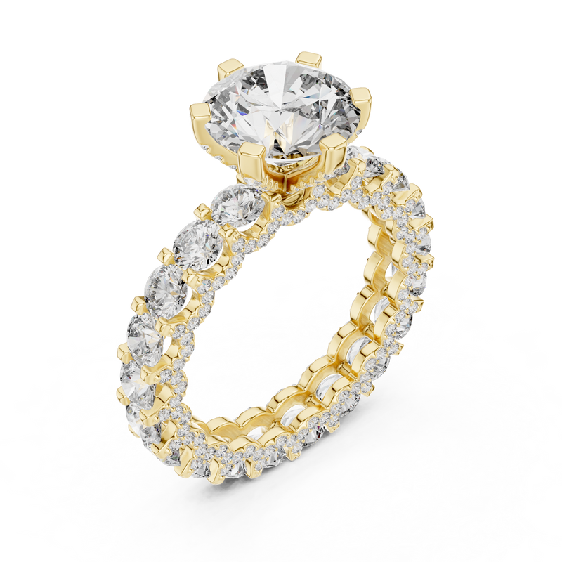 Ladies Ring 9#10054L - Yellow Gold - Image