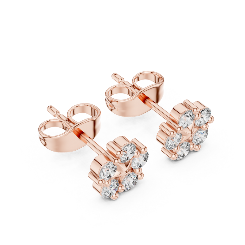 Earring 9#10055E - Rose Gold - Image