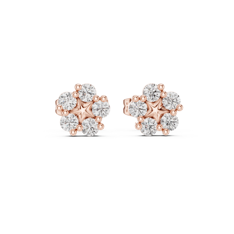 Earring 9#10055E - Rose Gold - Image