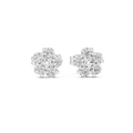 Earring 9#10055E - White Gold - Image