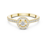 Ladies Ring 9#10055L@7 - Yellow Gold - Image