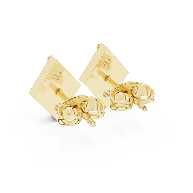 Earring 9#10056E - Yellow Gold - Image