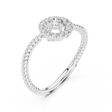 Ladies Ring 9#10056L - White Gold - Image