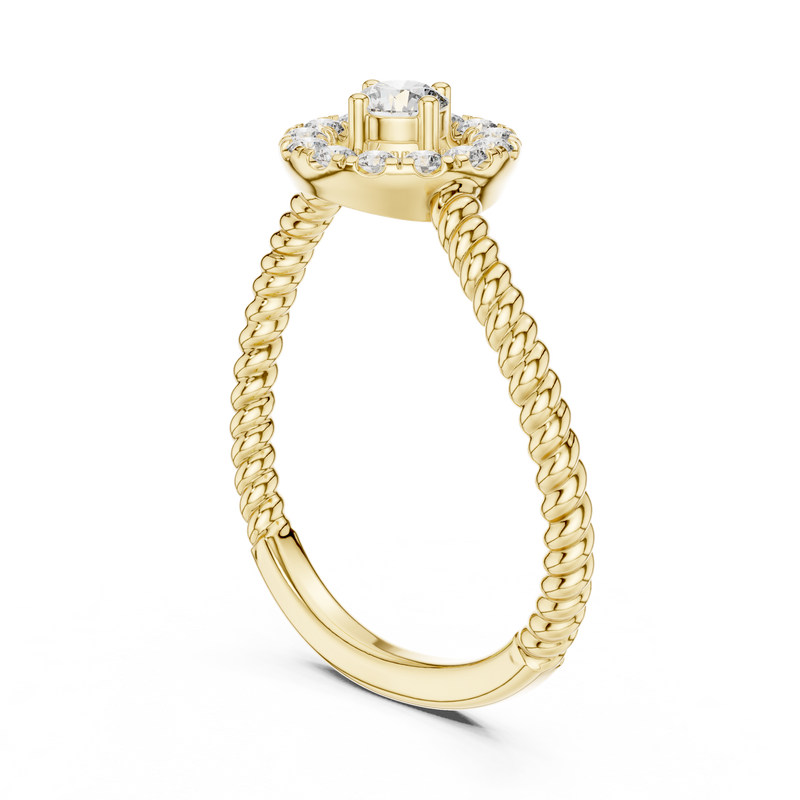 Ladies Ring 9#10056L - Yellow Gold - Image