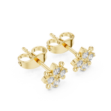 Earring 9#10057E - Yellow Gold - Image