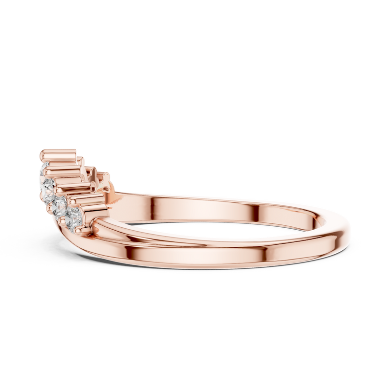 Ladies Ring 9#10057L - Rose Gold - Image
