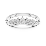 Ladies Ring 9#10057L - White Gold - Image
