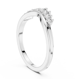 Ladies Ring 9#10057L - White Gold - Image