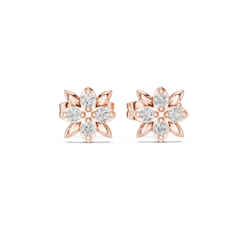 Earring 9#10058E - Rose Gold - Image