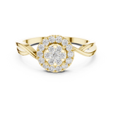 Ladies Ring 9#10058L@7 - Yellow Gold - Image