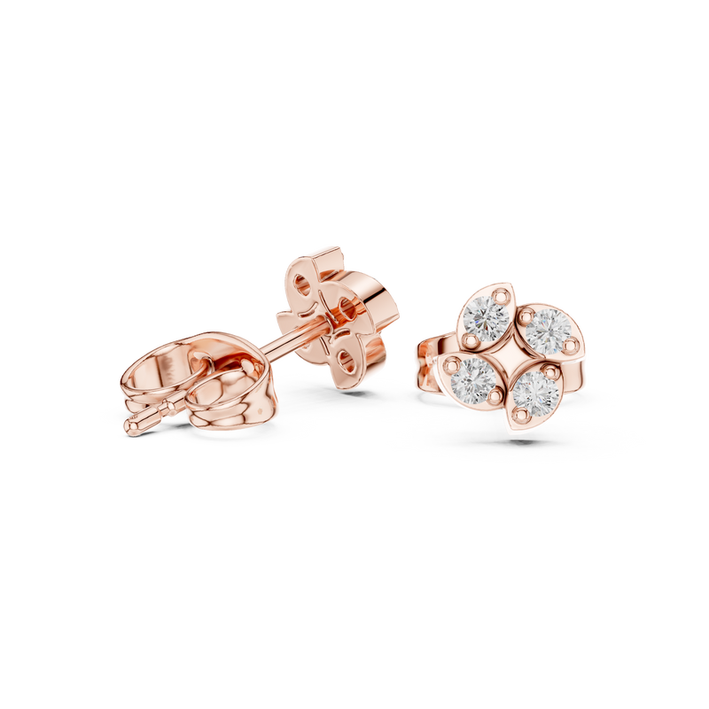 Earring 9#10059E - Rose Gold - Image