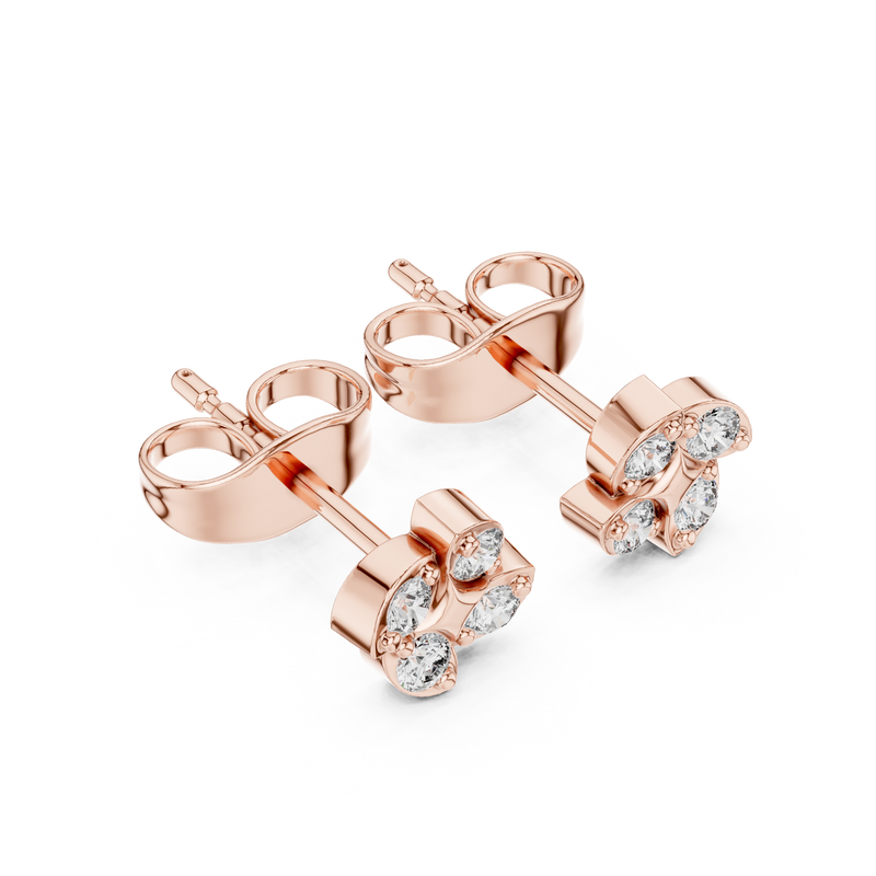 Earring 9#10059E - Rose Gold - Image