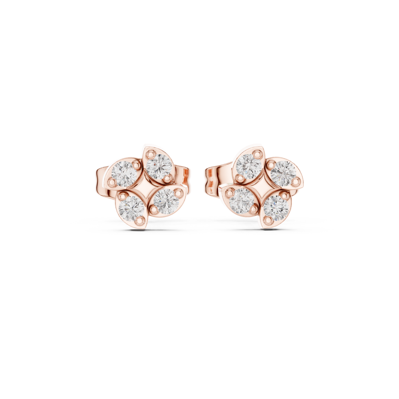 Earring 9#10059E - Rose Gold - Image