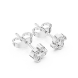 Earring 9#10059E - White Gold - Image