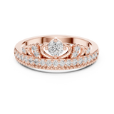 Ladies Ring 9#10059L - Rose Gold - Image