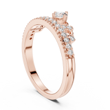 Ladies Ring 9#10059L - Rose Gold - Image