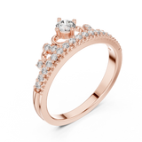 Ladies Ring 9#10059L - Rose Gold - Image
