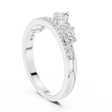 Ladies Ring 9#10059L - White Gold - Image