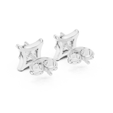 Earring 9#10060E - White Gold - Image