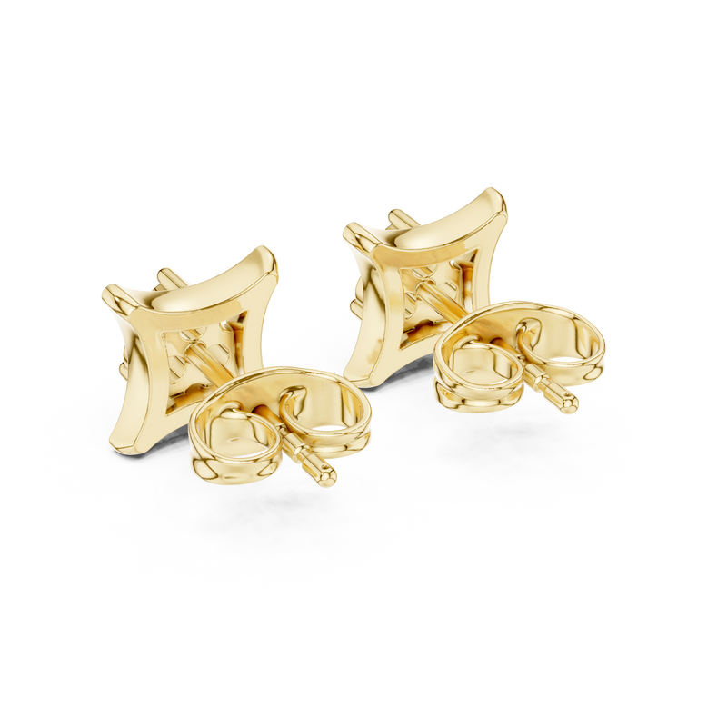 Earring 9#10060E - Yellow Gold - Image
